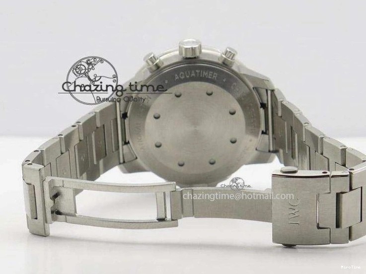 MIROTIME 0404 Versatile Aquatimer Chrono IW376803 V6F 1:1 Best Edition White Dial On SS Bracelet A 7359